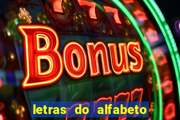 letras do alfabeto personalizadas para imprimir